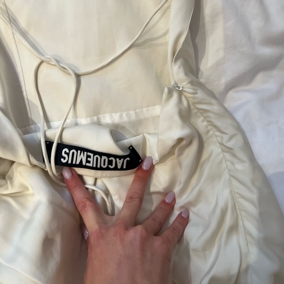 Jacquemus dress in cream with open back - Picture 2 of 3